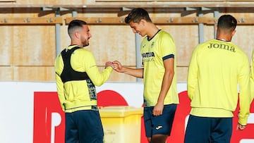 20/11/20
 ENTRENAMIENTO DEL VILLARREAL
 PAU TORRES MOI GOMEZ
 