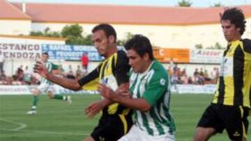 Se da por terminado el amistoso del Betis en Lepe por un apagón