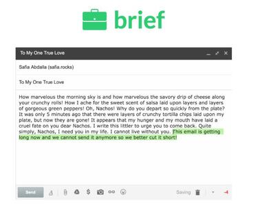Cómo redactar emails cortos en Gmail sin pasarse de 125 palabras