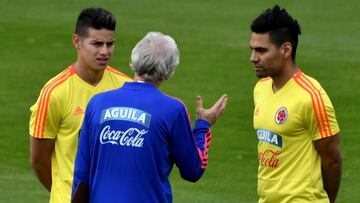 Falcao, James join injured duo in Colombia squad