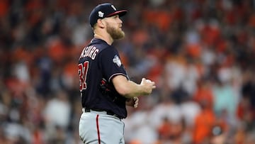 El serpentinero diestro de Washington Nationals presentó problemas en los nervios de su mano derecha, por lo que le aplicaron un antiinflamatorio.