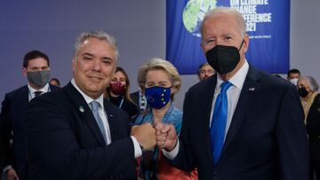 Duque y Biden coinciden en la plenaria de la COP26