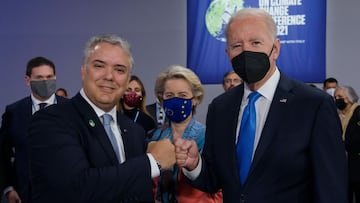 Duque y Biden coinciden en la plenaria de la COP26