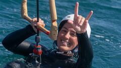 Julia Castro navega durante la borrasca Teresa: “La ola más grande de mi vida”