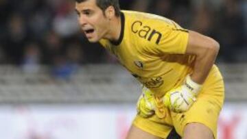 PARTIDO PRIMERA DIVISION  REAL SOCIEDAD - OSASUNA 
 ANDRES FERNANDEZ, GUARDAMETA