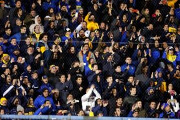 Fabra completó dos goles con Boca Juniors en Copa Libertadores.