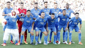 El Fuenlabrada repitió once en los primeros cuatro partidos