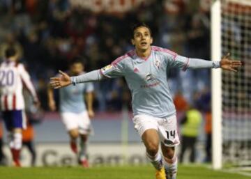 2-0. Orellana celebró el segundo tanto.