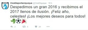 Así vivió el fútbol chileno la llegada del Año Nuevo