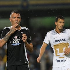 Iago Aspas le mandó su camiseta a José Navarro de Pumas