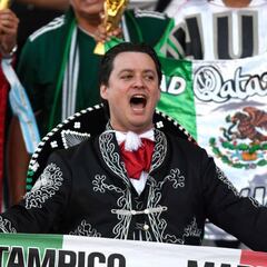 El color previo al Argentina vs México en Mendoza