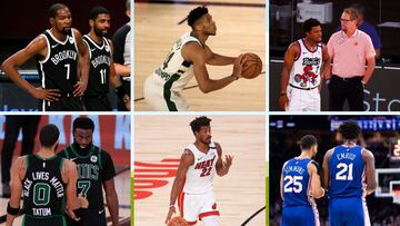 La tendencia ha cambiado. Nets, Bucks, Raptors, Celtics, Heat y Sixers, para optar a la conquista de una Conferencia Este que siempre ha sido peor que el Oeste desde el adiós de Michael Jordan a los Bulls... hasta ahora.