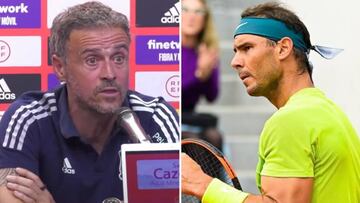 La frase de Luis Enrique sobre Nadal que explica el orgullo que siente por el tenista