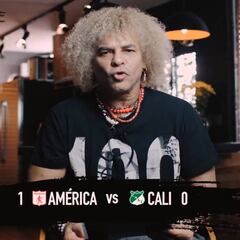 El Pibe critica arbitraje: "Vuelven y le meten la mano al Cali"