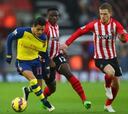 Southampton arruina el inicio de año de Alexis y el Arsenal