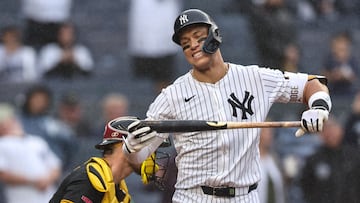 A lo largo de su carrera en los playoffs, Judge ha aparecido en 46 juegos, pero su línea de bateo de .208/.311/.449 deja mucho que desear