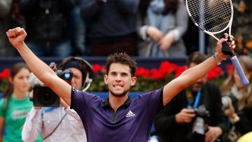 Resumen y resultado del Thiem - Medvedev: Thiem barre a Medvedev y alza su primer Godó