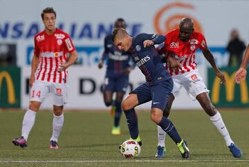 Verratti, just 23, is now in his fifth season at PSG