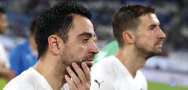 Xavi, entre la tristeza y la alegría con la inauguración de los estadios para el Mundial 2022