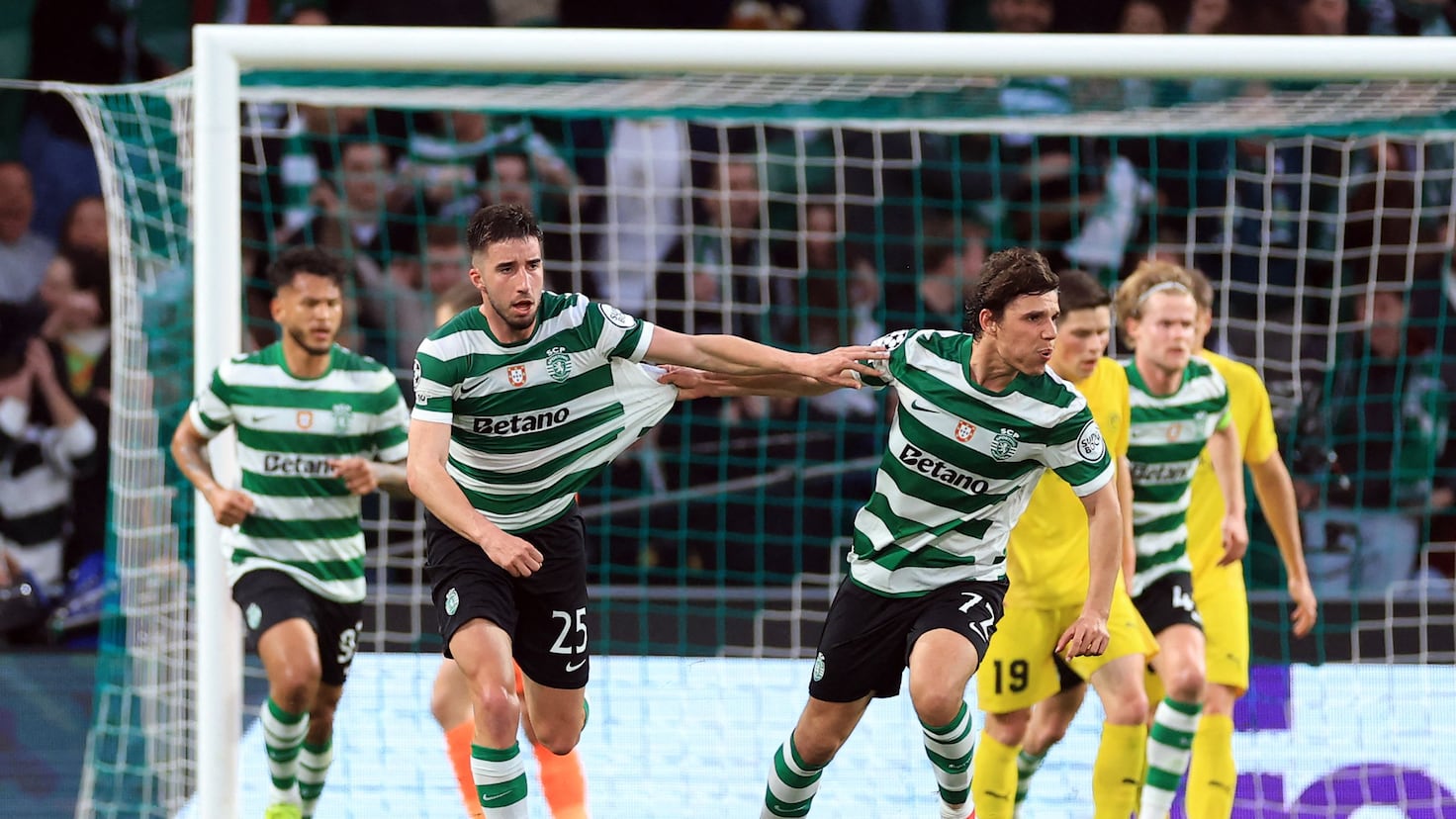 Jugadores del Bodo Glimt celebrando un gol