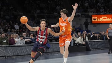 07/12/25 PARTIDO BALONCESTO
LIGA ACB LIGA ENDESA REGUAR SEASON JORNADA 9
BASKONIA - VALENCIA
MATTEO SPAGNOLO
