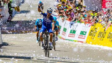 Alaphilippe gana quinta etapa y es nuevo líder del Tour Colombia