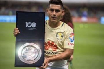 Así fue el homenaje a los volantes del Club América