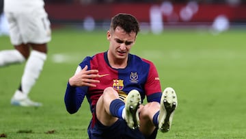 Soccer Football - Spanish Super Cup - Final - FC Barcelona v Real Madrid - King Abdullah Sports City, Jeddah, Saudi Arabia - January 12, 2025 FC Barcelona's Marc Casado REUTERS/Pedro Nunes