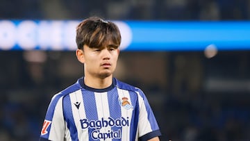 Take Kubo tiene contrato con la Real Sociedad hasta 2030.