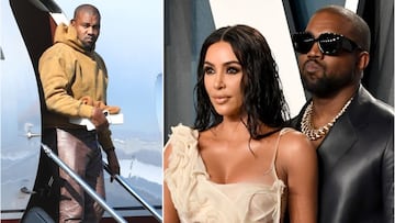 Kanye West regresa a LA y Kim Kardashian busca ayuda para el divorcio