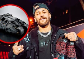 Neymar se compra el Batmóvil de ‘El Caballero Oscuro’ por 1,3 millones de euros pero no lo puede conducir