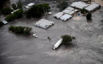 EL alud en Jujuy que obliga a parar el Dakar