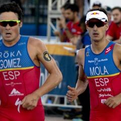 Gómez Noya: "En caliente, a lo mejor haría lo de los Brownlee"