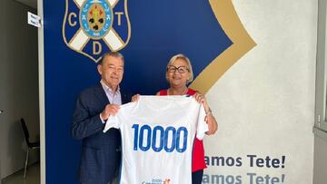 El Tenerife llega a los 10.000 abonados