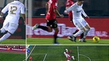 El Mallorca pidió penalti de Lass y el Madrid de Ramis