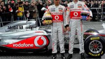 Espectacular puesta de largo del nuevo McLaren