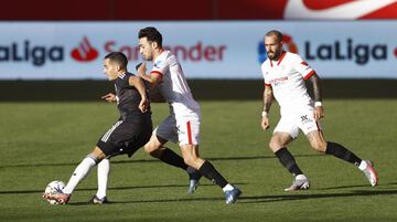 Lucas Vázquez y Munir