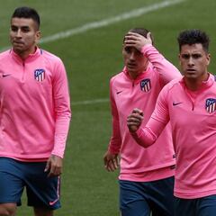 Vitolo y Giménez se apuntan a Lyon: entrenaron con normalidad