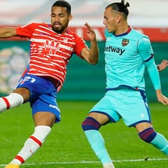 El Granada resistió con uno menos el asedio del Levante