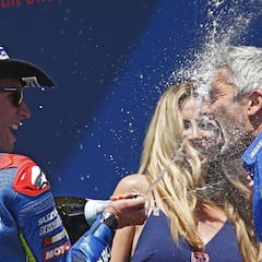 Rins es el décimo ganador español en la clase reina