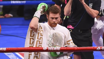 Saúl 'Canelo' Álvarez fue elegido como el boxeador del año por la BWAA
