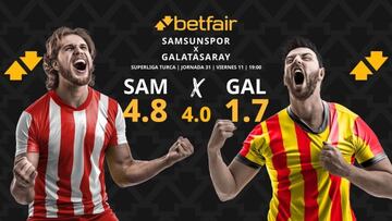 Samsunspor vs. Galatasaray SK: horario, TV, pronósticos, estadísticas y clasificación