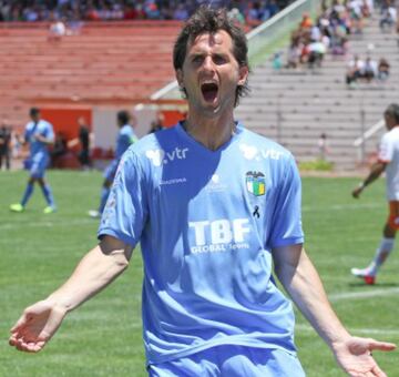 Apertura 2013-2014: Pablo Calandria (Argentina), con 11 goles, por O'Higgins. Anotó un gol cada 120 minutos.