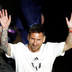 What did Lionel Messi say at his presentation as an Inter Miami player?