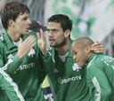 El Panathinaikos resucita y el Werder agoniza