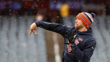 El antiguo MVP del Super Bowl LII disputó 10 partidos durante las dos temporadas que pasó con los Chicago Bears.