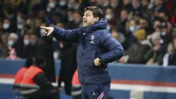 Coach of PSG Mauricio Pochettino during the French championship Ligue 1 football match between Paris Saint-Germain (PSG) and OGC Nice (OGCN) on December 1, 2021 at Parc des Princes stadium in Paris, France - Photo Jean Catuffe / DPPI
AFP7
01/12/2021 ON