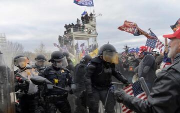 Los seguidores de Trump intentan tomar el Capitolio