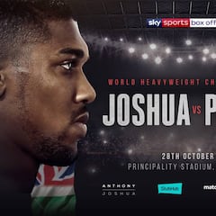 Joshua vs Pulev: el 28 de octubre ante 75.000 personas en Cardiff