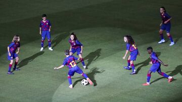 Canterano del Barcelona.